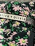 Alice + Olivia Floral Black Pullover Sweater Size M - photo 7