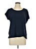 L.L.Bean 100% Cotton Blue Short Sleeve Top Size L - photo 1