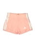 Adidas Color Block Pink Athletic Shorts Size 6 - 6X - photo 1