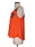 Le Sample 100% Polyester Orange Sleeveless Blouse Size S - photo 5