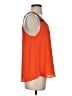 Le Sample 100% Polyester Orange Sleeveless Blouse Size S - photo 4
