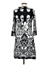 Papillon Paisley Black Casual Dress Size M - photo 2