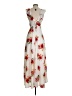 Forever 21 Floral Ivory Cocktail Dress Size S - photo 2