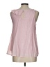 Michael Simon 100% Silk Pink Sleeveless Silk Top Size L - photo 2