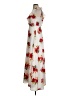 Forever 21 Floral Ivory Cocktail Dress Size S - photo 5