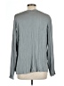 Vince. 100% Polyester Gray Long Sleeve Blouse Size L - photo 2