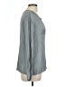 Vince. 100% Polyester Gray Long Sleeve Blouse Size L - photo 4