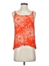 CAbi 100% Rayon Orange Sleeveless Blouse Size S - photo 1