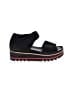 Eileen Fisher Black Sandals Size 8 1/2 - photo 1