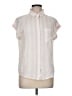 Rails 100% Rayon Stripes Pink Sleeveless Button-Down Shirt Size M - photo 1