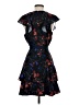 Parker 100% Polyester Floral Black Cocktail Dress Size S - photo 2