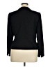 Le Suit 100% Polyester Black Blazer Size 16 Petite - photo 2