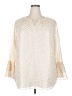 Talbots Ivory 3/4 Sleeve Blouse Size 2X - photo 1