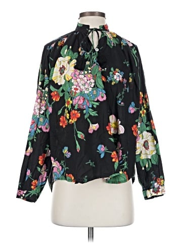 mille Resort & Travel Long Sleeve Blouse (view 1)