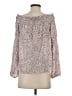L'Agence Silver Long Sleeve Blouse Size XS (tall) - photo 2