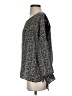 Gold Hawk Black 3/4 Sleeve Blouse Size S - photo 5