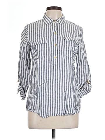 Ellen Tracy 3/4 Sleeve Button-Down Shirt (view 1)