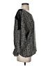 Gold Hawk Black 3/4 Sleeve Blouse Size S - photo 4