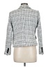 White House Black Market Tweed Gray Blazer Size 6 - photo 2