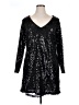 City Chic 100% Polyester Stars Black Cocktail Dress Size 16 Plus (S) - photo 1