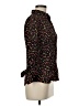 Le Caviar 100% Polyester Polka Dots Black 3/4 Sleeve Blouse Size M - photo 4