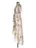 Eliza J 100% Polyester Floral Ivory Casual Dress Size 4 - photo 5