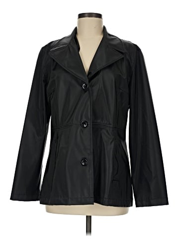 Mixit Faux Leather Jacket (view 1)