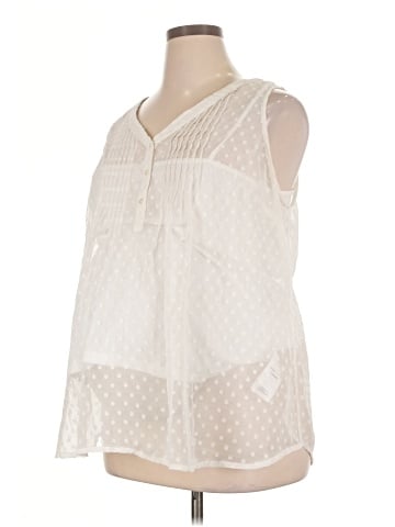 Motherhood Sleeveless Blouse (view 1)