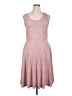 Lularoe Stars Pink Cocktail Dress Size XL - photo 1