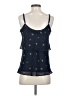 CAbi 100% Polyester Blue Sleeveless Blouse Size S - photo 2