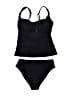 Cupshe Solid Black Two Piece Swimsuit Size XS - photo 2