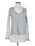 Gibson Silver Long Sleeve Top Size S - photo 1
