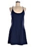 Crane Solid Blue Casual Dress Size M - photo 1