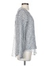 Gibson Silver Long Sleeve Top Size S - photo 4