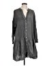 salinas 100% Viscose Gray Casual Dress Size L - photo 1