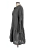 salinas 100% Viscose Gray Casual Dress Size L - photo 5
