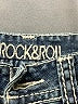 Rock & Roll Denim Stars Blue Jeans Size 27 waist - photo 7
