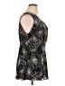Notations 100% Polyester Black Sleeveless Blouse Size 1X - photo 4