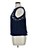 Crescent 100% Rayon Blue Sleeveless T-Shirt Size XL - photo 5