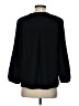J.Crew 100% Polyester Black 3/4 Sleeve Blouse Size S - photo 2