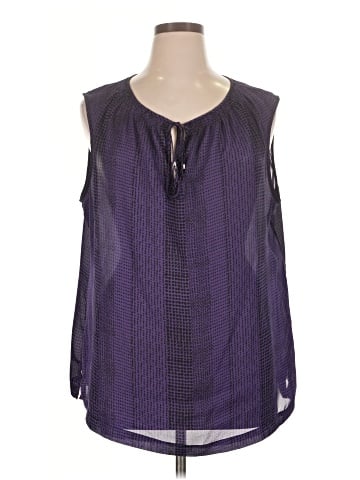 Liz Claiborne Sleeveless Blouse (view 1)