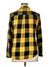 C established 1946 100% Rayon Plaid Yellow Long Sleeve Button-Down Shirt Size XL - photo 2
