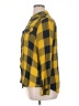 C established 1946 100% Rayon Plaid Yellow Long Sleeve Button-Down Shirt Size XL - photo 5
