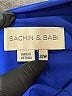 Sachin + Babi 100% Polyester Solid Blue Casual Dress Size 22 - photo 7