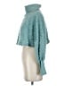 Windsor 100% Polyester Teal Turtleneck Sweater Size S - photo 5