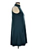 Assorted Brands Solid Teal Casual Dress Size L - photo 4