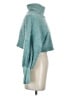 Windsor 100% Polyester Teal Turtleneck Sweater Size S - photo 4