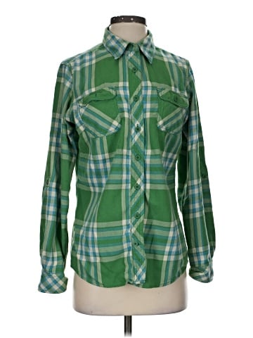 Duluth Trading Co. Long Sleeve Button-Down Shirt (view 1)