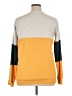 Unbranded Color Block Yellow Pullover Sweater Size 1X - photo 2