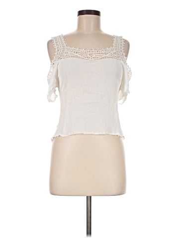 Aqua Sleeveless Blouse (view 1)